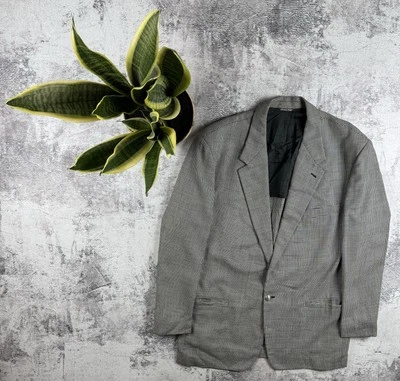 Versus Gianni VERSACE Vintage Italian 54 Size Classic Luxury Blazer Suit Jacket - Image 1 of 4