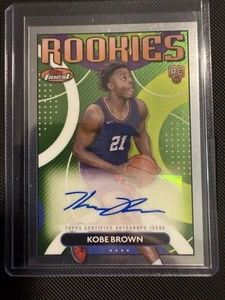 2023-24 Topps Finest Kobe Brown Rookie Auto - Picture 1 of 2