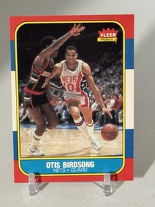 1986-87 FLEER #10 OTIS BIRDSONG NEW JERSEY NETS SHIPS SAME DAY A670 - Picture 1 of 6
