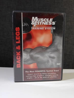Muscle & Fitness Training System Back and Legs DVD By Weider Publications  - Image 1 of 4