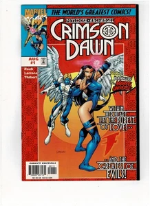 1997 Psylocke & Archangel CRIMSON DAWN #1 2 3 4 Full complete Set MARVEL VF/NM - Picture 1 of 8