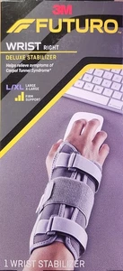 3M FUTURO HANDGELENK LINKS DELUXE STABILISATOR L/XL FESTE STÜTZE - KOSTENLOSER VERSAND - Bild 1 von 3