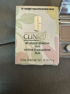 Clinique All About Shadow Duo Eye AB Twilight Mauve/Brandied - Shimmer - Picture 1 of 4