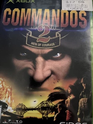 Commandos 2 Men Of Courage (Microsoft Original Xbox) - CIB Complete In Box - Image 1 of 3
