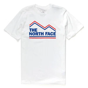 The North Face Mens - NEW USA S/S Tee T-shirt - TNF White - Picture 1 of 1