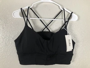MotoRun Padded Strappy Sports Bras for Women Criss Cross Back Support Sz XL - Picture 1 of 9