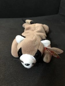 Retired 1995 Ty Beanie Baby Ringo PVC Pellets With Tag Errors #4104 DOB 7-14-95 - Picture 1 of 6