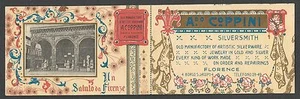 Ca 1939 PPC * FLORENZ ITALIEN ADO COPPINI CO KÜNSTLERISCHE SILBERSCHMIEDE SIEHE INFO - Bild 1 von 1