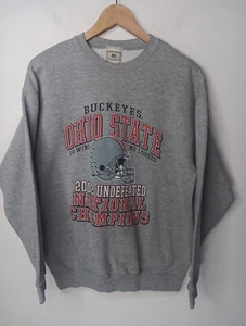 Vintage Ohio State Buckeyes 2002 National Champions Lee Sweatshirt Herren Medium - Bild 1 von 12