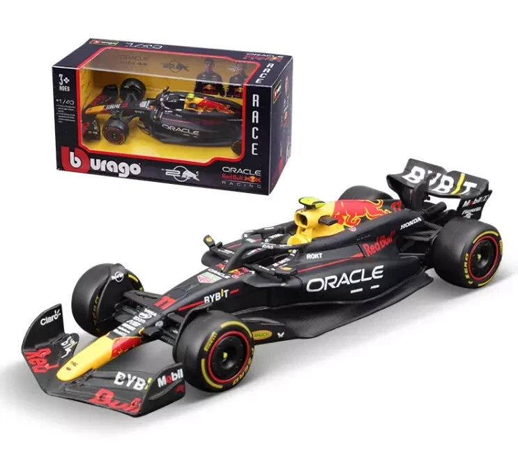 New Bburago 1:43 2024 Oracle F1 Formula Racing Car Red Bull RB20 Max Verstappen