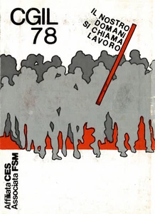 TESSERA CGIL Anno 1978 - Sindacato Confederazione Generale Italiana del Lavoro - Picture 1 of 4