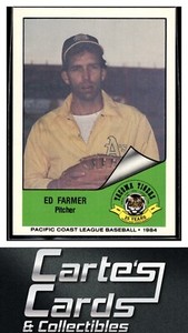 Ed Farmer 1984 Cramer Pacific Coast League #247  Tacoma Tigers
