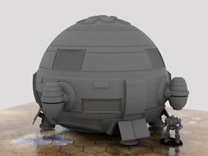 BattleTech/CityTech - Mapscale Mammut Dropship (Originaldesign) - Bild 1 von 3