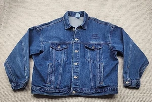 Millwright Machinery Erectors Local 1607 Union Denim Jacket Blue USA Large - Picture 1 of 15