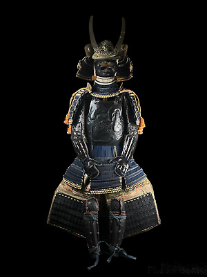 Japanese Samurai Armor Yoroi Genuine Life Size  (e321)  カン0 • 6,130.97$