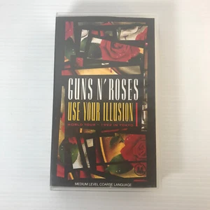 Guns N’ Roses Use Your Illusion I, World Tour, VHS Video Cassette Tape PAL M - Picture 1 of 7