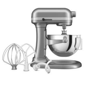 Kitchenaid 5.5 Quart Bowl-Lift Stand Mixer - Contour Silver - KSM55SXXXCU - NEW - Picture 1 of 3