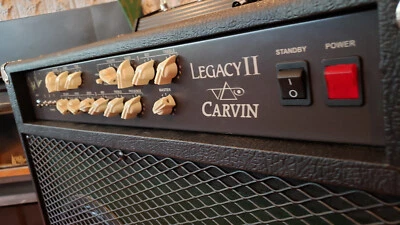 RARO Como Nuevo/Sala de Exposición Carvin VL2212 Legacy II 2x12 100W Combo con Interruptor de Pie Foto 1 de 4