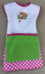 2017 Barbie Career Pizza Chef Doll DRESS ONLY #FHR09 Amazon Exclusive - Picture 1 of 2