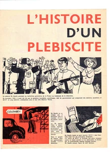 L'histoire d un plébiscite par G Flores - parti communiste Francais 1962 (L048) - Picture 1 of 3