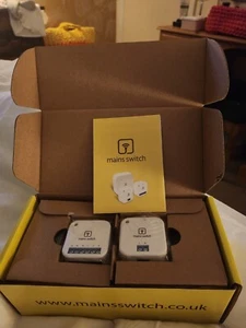 Mains switch01 RF Wireless Pump Overrun Switch Salus MAINSSWITCH01 - BNIB x 2 - Picture 1 of 2