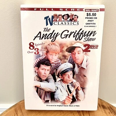 The Andy Griffith Show TV Classics (2 DVD 8 Episodes) New Sealed Full Screen - Image 1 of 3