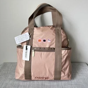 Lesportsac Cats Double Trouble Backpack Travel Bag NWT - Picture 1 of 6