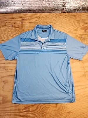 Polo de golf Ben Hogan Performance azul para hombre 2XL ligero mezcla de polietileno Foto 1 de 3