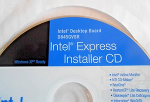 Intel Express Installer CD D845GVSR - Picture 1 of 4