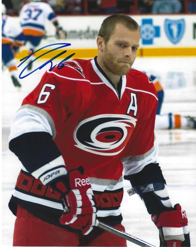 TIM GLEASON Signed 8.5x11 Photo Signed REPRINT Hockey CAROLINA HURRICANES - Image 1 of 1