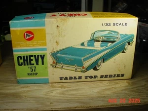 Vintage 1957 Chevrolet Belair Convertible PARTS 1/32 Scale Pyro C300 Model UPRM1 - Picture 1 of 10