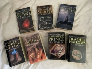 Harry Potter Full Book Set Adult Editions Paperback By JK Rowling - Picture 1 of 16