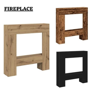 Modern Fireplace Surround Mantel Frame Indoor Traditional Fire Surround vidaXL - Picture 1 of 19