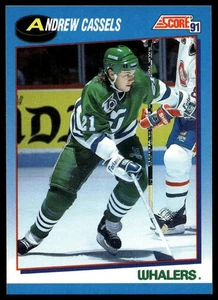 Puntuación canadiense bilingüe #607 Andrew Cassels 1991-92 - Imagen 1 de 2