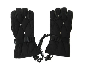 GUANTES DE PLUMÓN BURTON DE CUERO NEGRO TALLA M MUY BONITOS TE MANTENDRÁN CALIENTE - Imagen 1 de 5