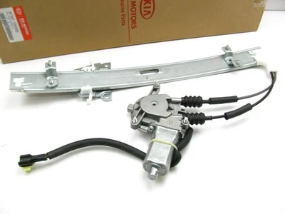 NUEVO 0K30C59560B REGULADOR DE VENTANA DELANTERO IZQUIERDO con motor OEM para 01-05 Kia Rio Foto 1 de 4