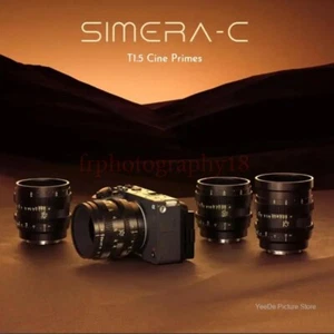 Thypoch Simera-C 28mm/35mm/50mm/75mm T1.5 Cine Primes Lens MF for Sony E Mount - Picture 1 of 14