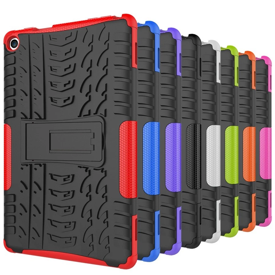 Shockproof Hybrid Protective Stand Case Cover for Amazon Kindle Fire HD8,HD8Plus - Image 1 of 1