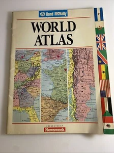 WORLD ATLAS by Rand McNally (Newsweek Edition) abt - Imagen 1 de 4