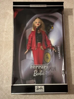 Barbie Ferrari Doll Mattel Collector NRFB - Imagen 1 de 4