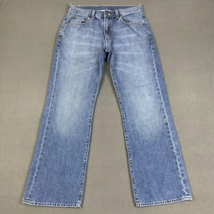 J Crew Jeans Mens 30x30 Blue Straight Leg Medium Wash Denim Workwear - Picture 1 of 10