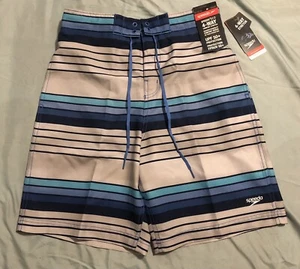 Speedo Men’s Bondi Boardshort Striped Size M - Picture 1 of 4