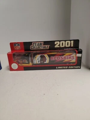 Fleer White Rose Limited Edition 1/80 2001 NFL WASHINGTON REDSKINS Truck Hauler - Image 1 of 4