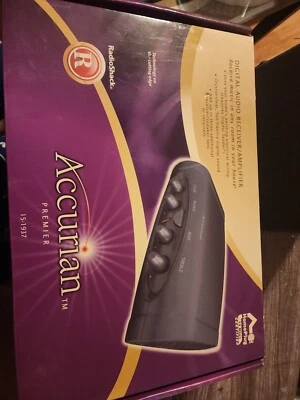 Vtg RadioShack ACCURIAN PREMIER 15-1937 DIGITAL AUDIO RECEIVER/AMPLIFIER  - Image 1 of 4