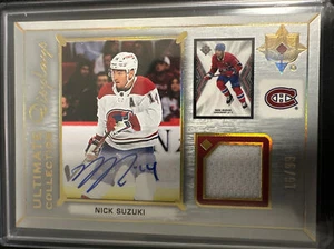 2021-22 UD Ultimate Collection Displays #UDA-NS Nick Suzuki Auto Canadiens! /99 - Foto 1 di 2