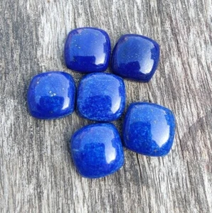 Natural Lapis Lazuli Cushion Cabochon AAA Quality Loose Gemstones for Jewelry - Picture 1 of 10