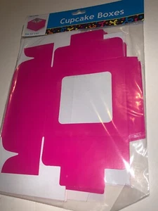 Pack de seis cajas de cupcakes rosas - Imagen 1 de 5