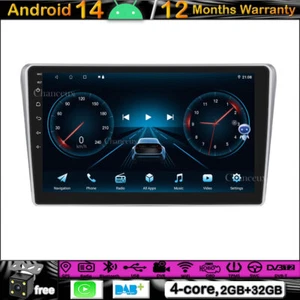 9"Android 14 Autoradio Carplay GPS SAT Navi BT DAB For Toyota Avensis 2002-2008 - Bild 1 von 14