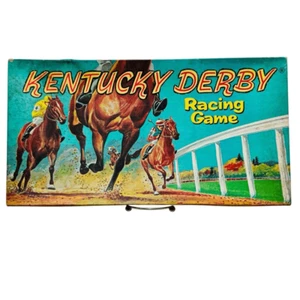 Kentucky Derby Vintage Juego de Carreras de Caballos 1961 Whitman COMPLETO - Imagen 1 de 11