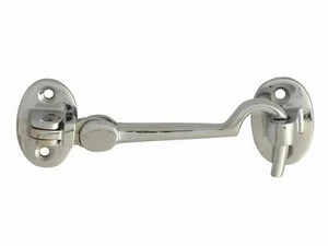 Gancho de cabina Forge 100 mm silencioso con acabado cromado - Imagen 1 de 1